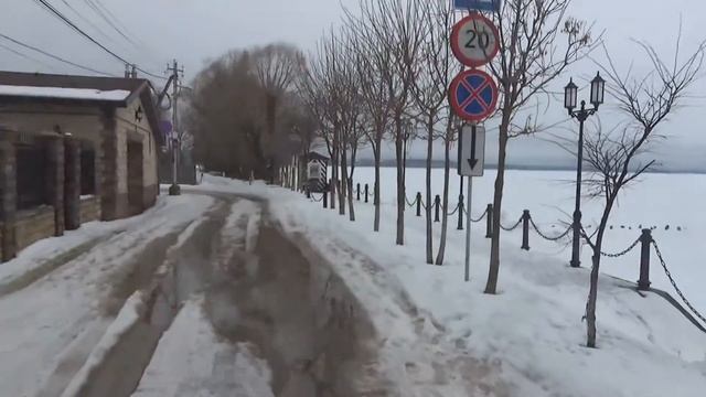 Путешествие в Переславль Залесский 15. Устье Трубежа и Плещеевское озеро. Март 2016. смотреть онлайн