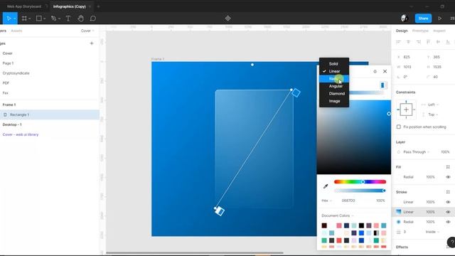 Create a Realistic Glass in Figma смотреть онлайн