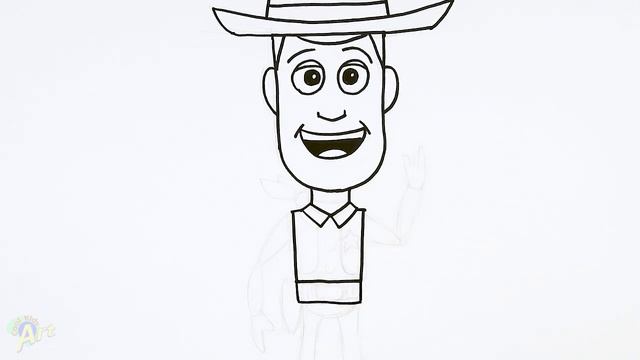 How to Draw Woody from Toy Story смотреть онлайн