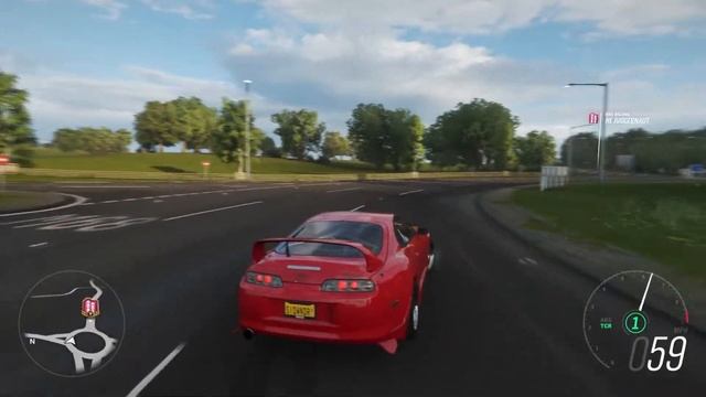 Toyota Supra RZ - Forza Horizon 4 | PC - Gameplay (Keyboard) смотреть онлайн