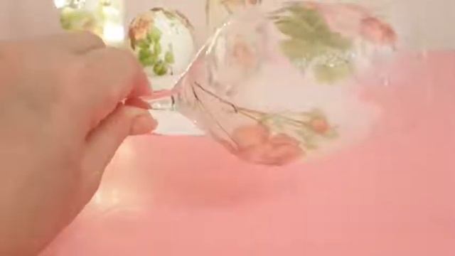 ДЕКУПАЖ НА СТЕКЛЕ смотреть онлайн