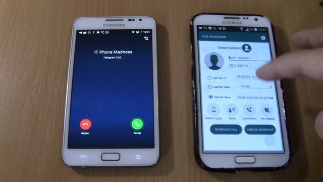 Nokia 5 plus via Fake call on Samsung Galaxy Note 2+Telegram Incoming call Samsung Note 1 android 7 смотреть онлайн