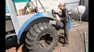 Самодельный болотоход "Росомаха"