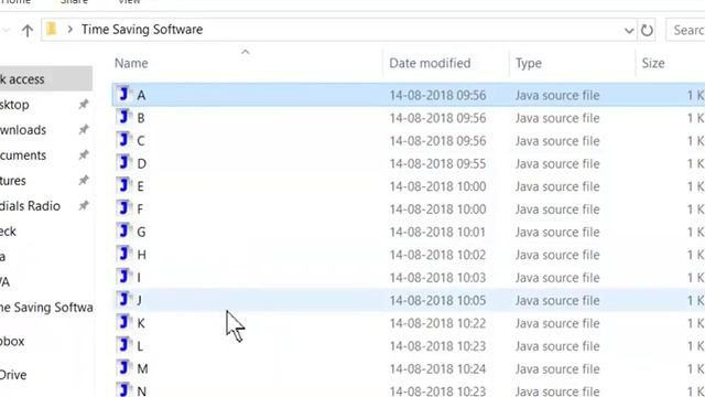 Java Program Run 14 files Only One click смотреть онлайн