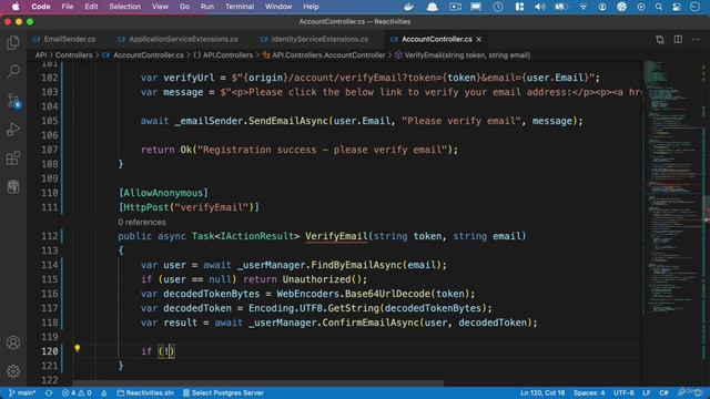 289 - Adding the confirm email endpoint смотреть онлайн