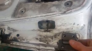 Замена дверных петель газели.