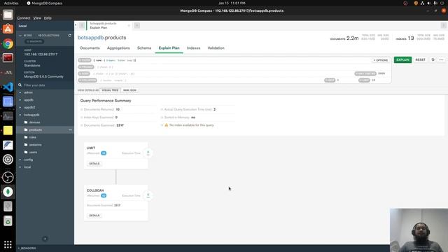 (Bangla) Mongodb 009 : mongodb filtering on string columns and analyze the explain result in compas смотреть онлайн