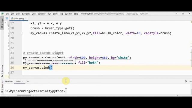 Simple and easy Paint App using Python смотреть онлайн