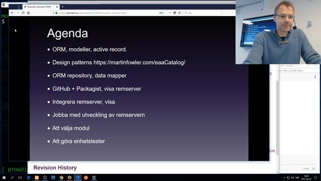 Föreläsning ramverk1 kmom05 (webbtvåor) смотреть онлайн