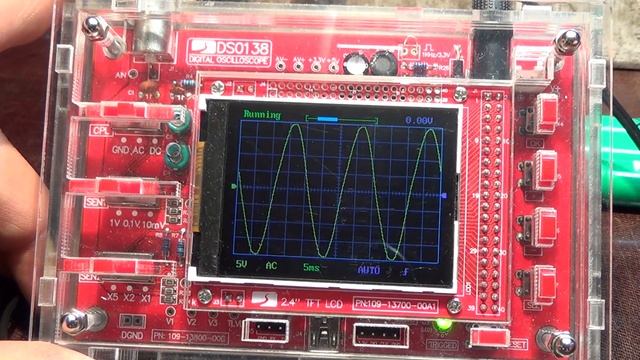 Как работать с осциллографом на примере DSO138 смотреть онлайн