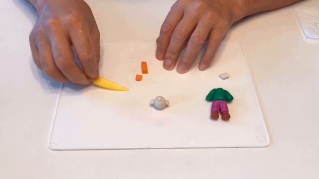 Лепка по пластилину. Занятие 1 "Дедушка" смотреть онлайн