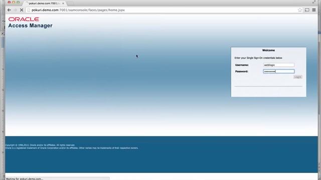 Oracle Access Manager 11g R2 Unsolicited Login Demo смотреть онлайн