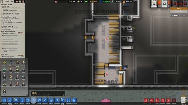 PROTECT AND SERVE! - Prison Architect Psych Ward Gameplay - 17 - Let's Play смотреть онлайн