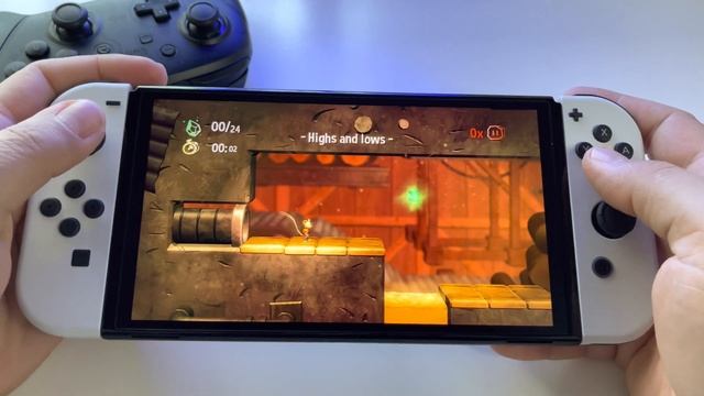 Ethan: Meteor Hunter - REVIEW | Switch OLED handheld gameplay смотреть онлайн