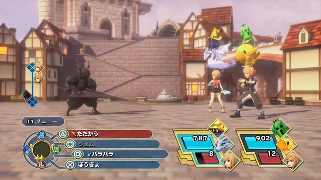 World of Final Fantasy | Mist Dragon Gameplay (PlayStation 4, PS Vita) смотреть онлайн