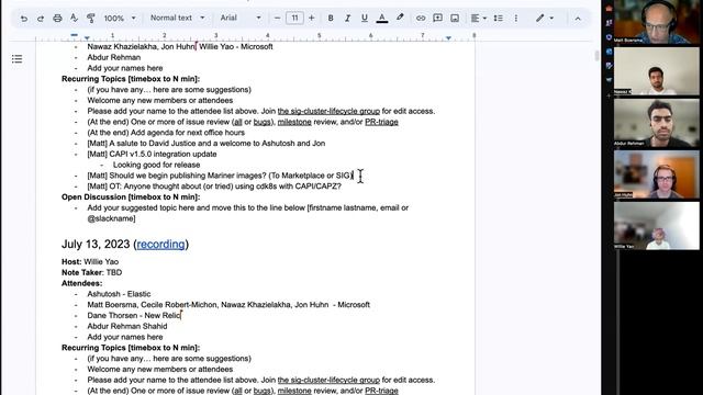 SIG Cluster Lifecycle - Cluster API Azure Office Hours - 2023-07-20 смотреть онлайн