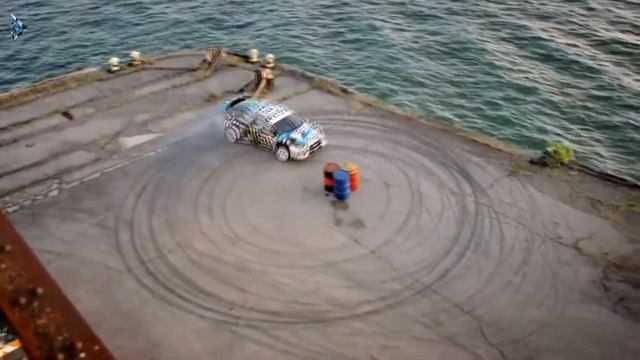 KEN BLOCK'S GYMKHANA || НЕРЕАЛЬНЫЙ ДРИФТ // Форд Фьюжн смотреть онлайн
