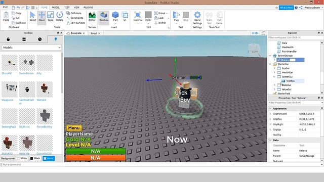 Roblox Studio : How To Make Npc Shop смотреть онлайн
