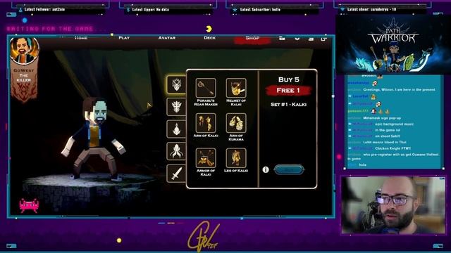 How To: Buying items on the Quests of Triloga Sandbox Marketplace for Path of Warrior Card Game смотреть онлайн