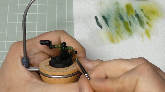 How to Paint Green Skin, Using Layer and Glazes смотреть онлайн