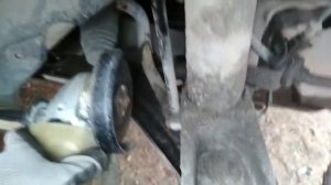 Замена стоек стабилизатора на Рено Меган 2. Не открутить гайки.