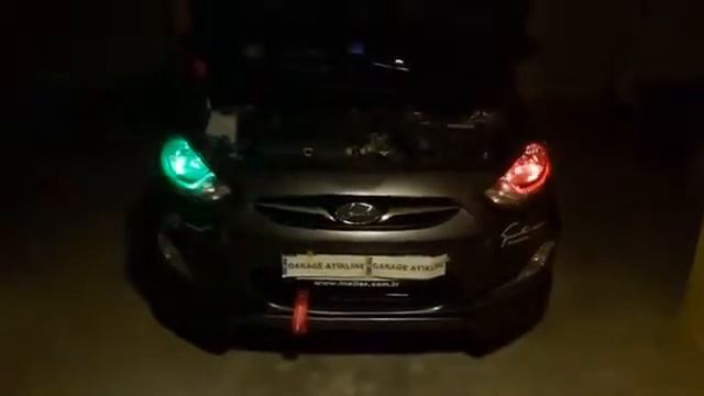 Разносветящие Лед лампы RGB с пультом смотреть онлайн
