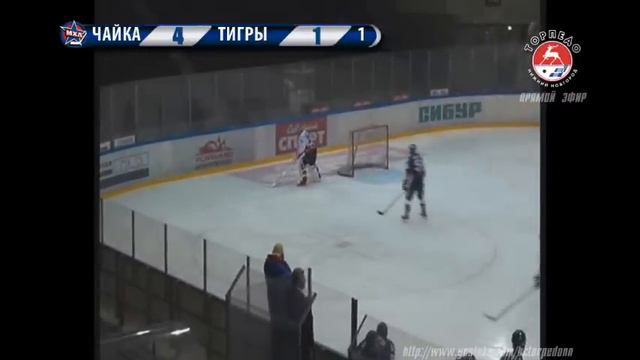 МХЛ. Чайка - Белые тигры смотреть онлайн