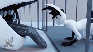 squid dog vore (made by Kris-Kawai)