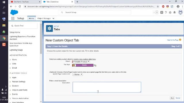 Salesforce Developer - How to Add New Custom Tab in Dashboard смотреть онлайн