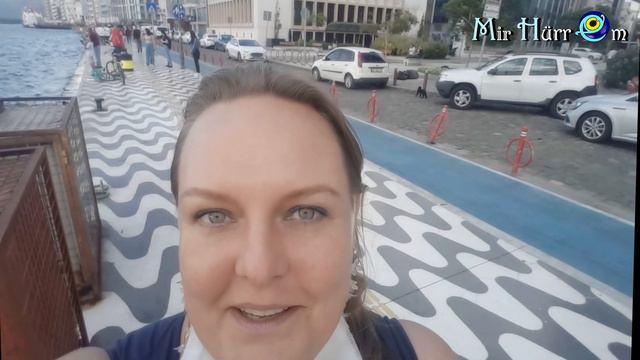 Как я избежала штрафа за отсутствие маски 😷 Повод для прогулки. Бомбовый закат. Измир, Турция смотреть онлайн