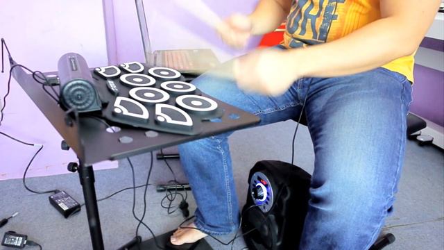 DED-9 Portable Electronic Drum смотреть онлайн