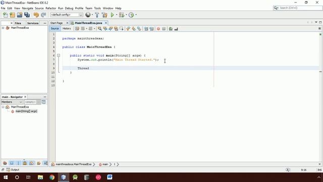 Java #003 How to implement Main Thread and its Details using Netbeans with CDPatel смотреть онлайн