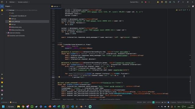 MC-HOST24: Ticket System mit Transkript Part 2 - Python Discord Bot Tutorial | S01 - F08 смотреть онлайн