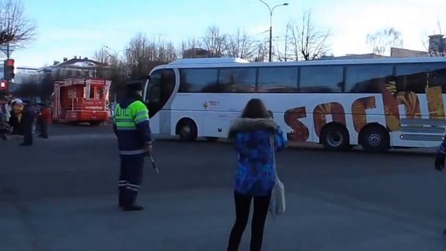 Олимпийский огонь в Йошкар-Оле смотреть онлайн
