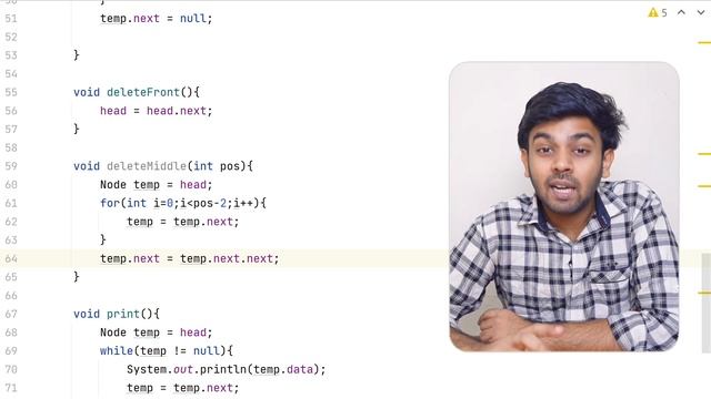 Linked Lists - Deletion - Search | Data Structures - 2 | English | Java | code io смотреть онлайн