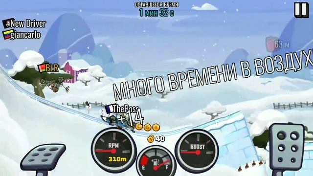 Hill climb racing 2 event Downhill Stunts #103 смотреть онлайн