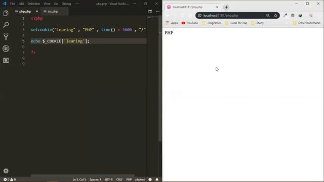 PHP 28 || $_COOKIE - setcookie смотреть онлайн
