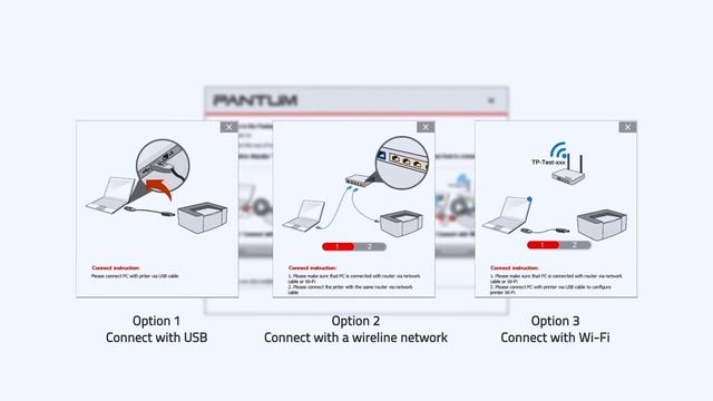 Pantum Printer M7300 One Step Driver Installation смотреть онлайн