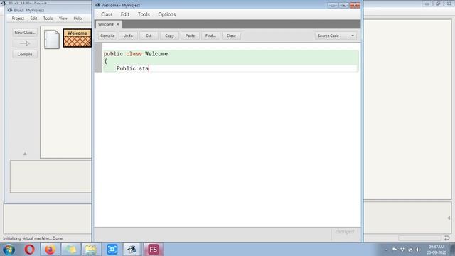 how to make a simple "Hello World" Java Program in Bluej for Beginners смотреть онлайн