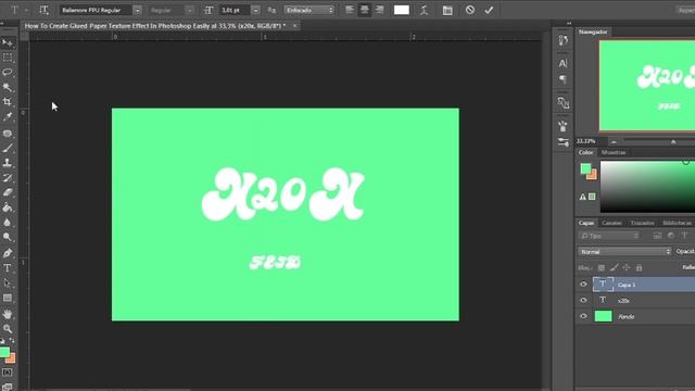 How To Create Glued Paper Texture Effect In Photoshop Easily // x20x // Feid смотреть онлайн