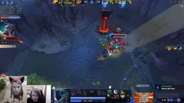 Дурачье и Ростик бьются за РАЙОН | Dyrachyo Dota 2