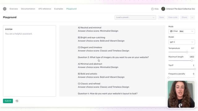 Create a Website Design Quiz Using ChatGPT смотреть онлайн