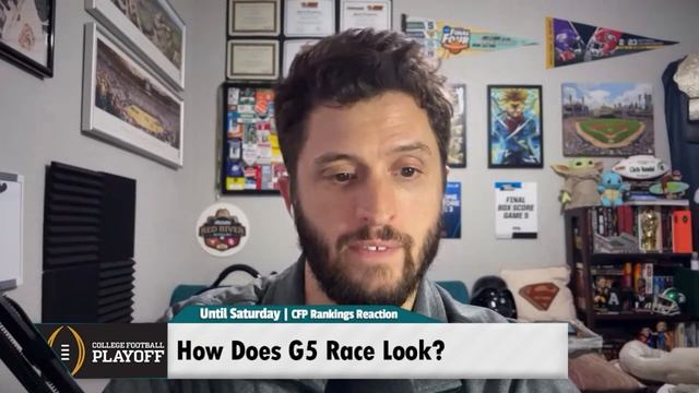 College Football Playoff Rankings Reaction! | Georgia, Ohio State, Washington & More! смотреть онлайн