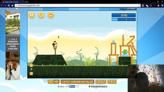 Angry Birds Chrome Episode 1 Poached Eggs Part 3 смотреть онлайн
