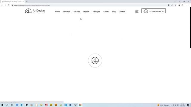 Art Design - Creative Web Design Agency WordPress Theme смотреть онлайн
