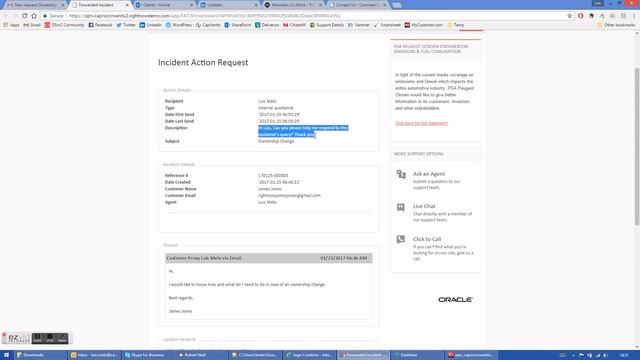 Doctor CX - Oracle Service Cloud - Forward and Track Demo (WeSquare) смотреть онлайн