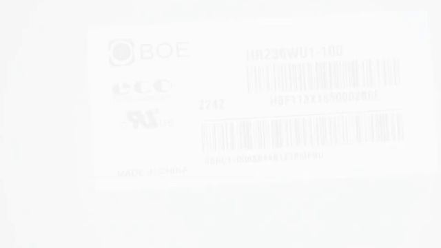 HR236WU1-100 23.6" a-Si TFT-LCD Panel for смотреть онлайн