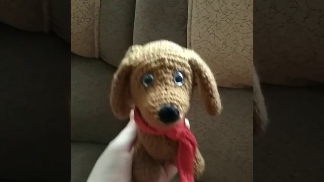 Игрушка Такса крючком смотреть онлайн