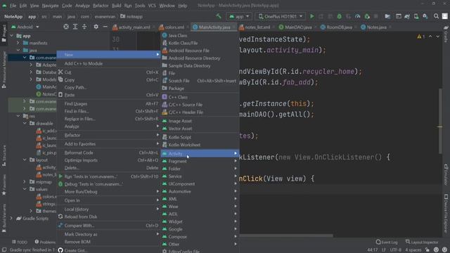 Make a Notes App in Android Studio | Room Database | Full Tutorial смотреть онлайн