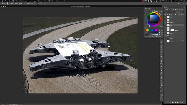 Aniki Carrier Concept Art - 1h Sketch смотреть онлайн